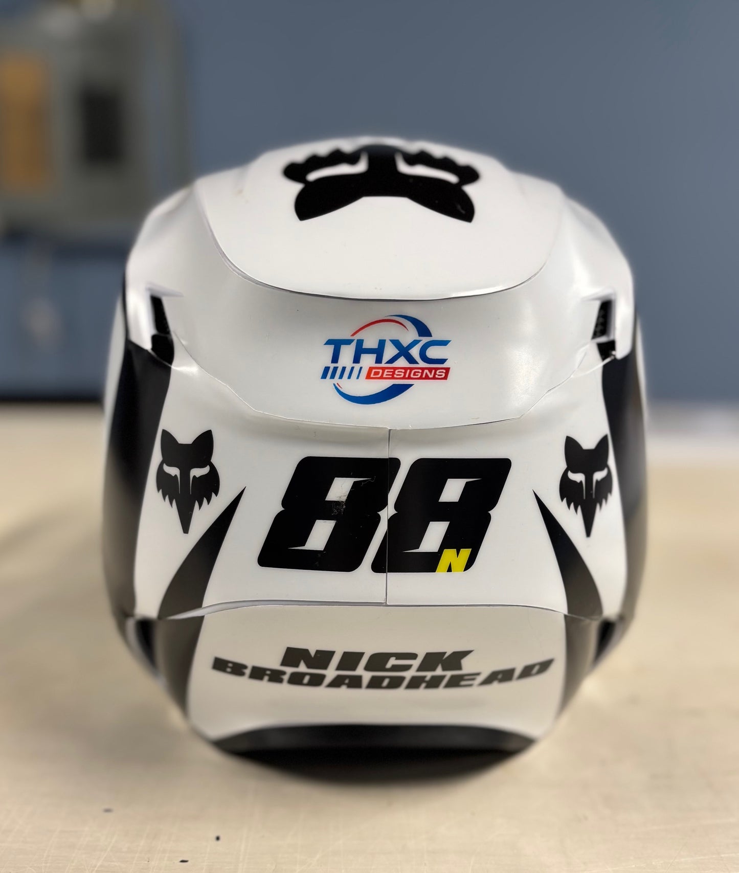Custom Helmet Wrap