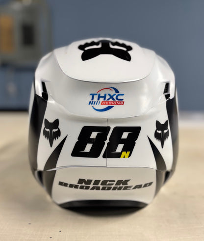 Custom Helmet Wrap