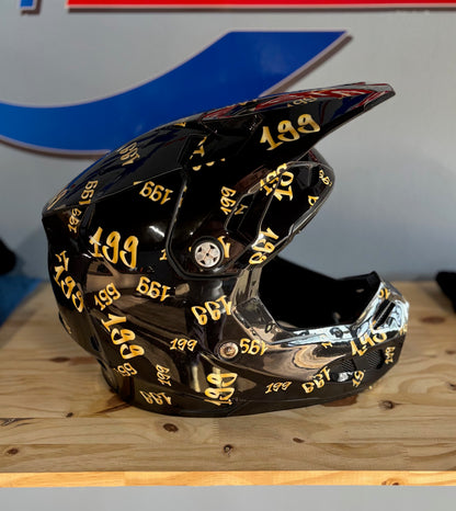 Custom Helmet Wrap